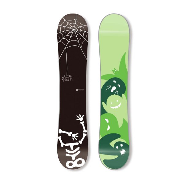 Freestyle (Camber) Youth Snowboards, Freesport Spooky Snowboard
