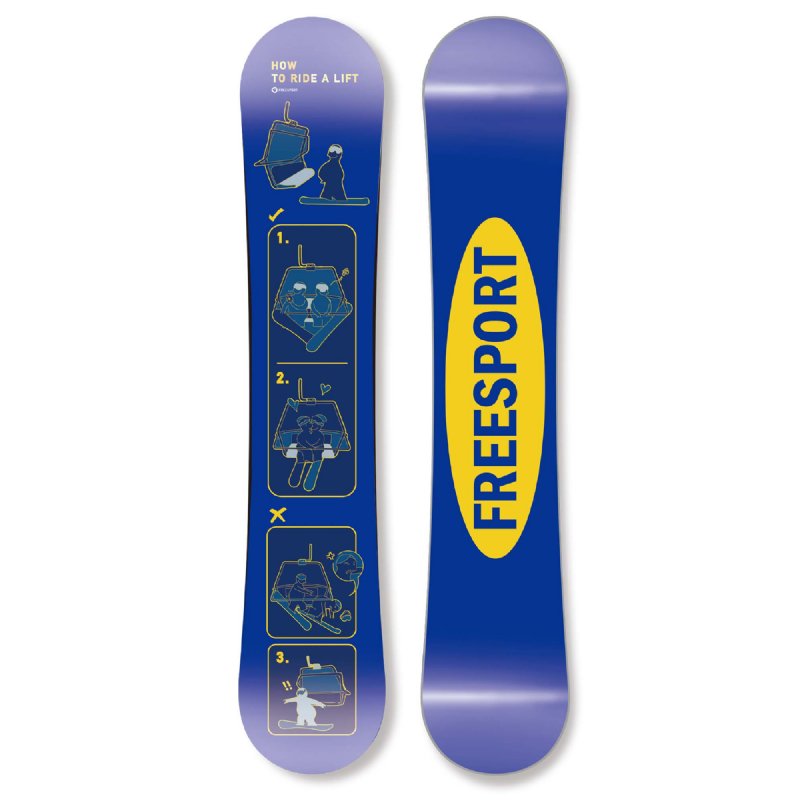 Men snowboards-Instruction