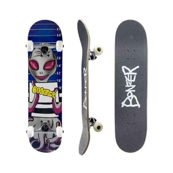 7.75" Skateboard, BZ101 Alien Skateboard